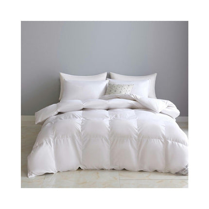 Warmth Goose Down Comforter, Ultra Soft Cotton Bed Quilt,All Season Goose Down Duvet