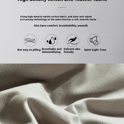 White Goose Feathers Down Comforter Duvet Insert - Ultra-Soft All Season Down Comforter