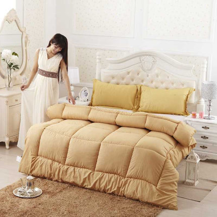 Winter Cotton Comforter,Lightweight Comforter Microfiber Autumn Spring Summer Winter Bedding Comforter