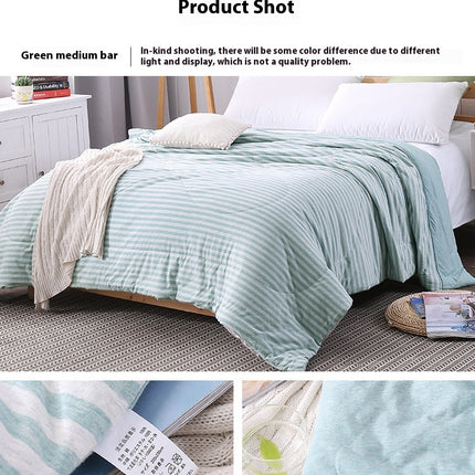 Lightweight&Breathable Soft Quilt Comforter Queen Size Ultra-Soft All Season Warmth Bedding