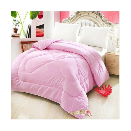 Silk Comforter with Cotton Soft Silk Quilt Breathable Silk Comforter Warmth for Winter Quilt