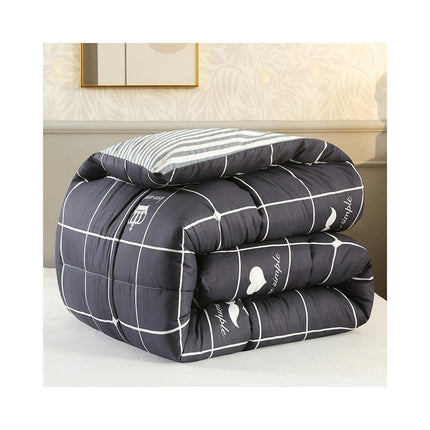 Soft Comforter Duvet Insert -Lightweight Comforter Fluffy Reversible Breathable Microfiber Comforter