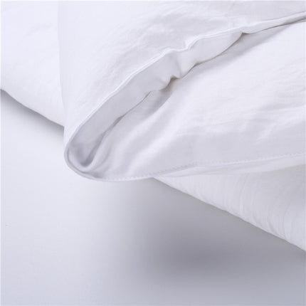 Feather cotton quilt Comforter Queen Size- All Season White Down Warm Winter Quilt