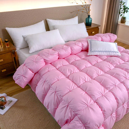 Quilt,Soft Duvet Winter Comforter for All Season-Lightweight Breathable Microfiber Machine