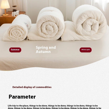 All Season Comforter Soft Queen Size Thick Comforter Alternative Comforter Winter Warm Quilts