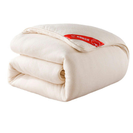 All Season Comforter Warm Winter Comforter 100% Cotton Quilt for Soft Breathable Bedding