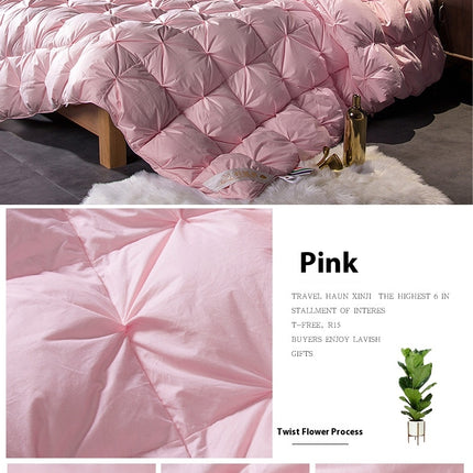 Soft Duvet Quilt Thick Comforter Down Winter Warm All Season Bedding Duvet Comforter