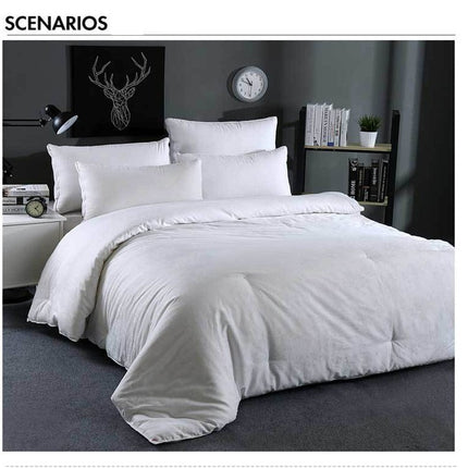 Winter Warm Quilt,Comforter Silk Comforter Ultra Soft Bedding for All Seasons King Comforter