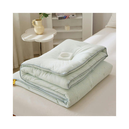 Soft Cotton Quilt Thickened Warm Winter Quilt Lightweight Comforter For All Season