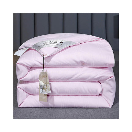 2-in-1 Double Quilt for All Season Warm Winter Cotton Quilt Comforter for Home Bedroom