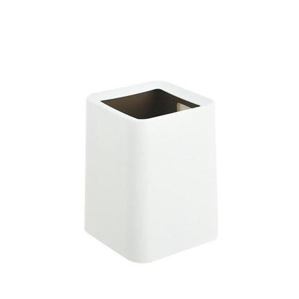 Square Lidless Trash Can Kitchen Living Room Bathroom Bathroom Office Double Trash Can