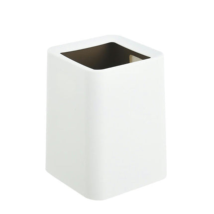 Square Lidless Trash Can Kitchen Living Room Bathroom Bathroom Office Double Trash Can