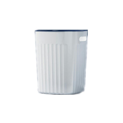 Plastic Small Trash Can, , Narrow Garbage Bin with Handles for Bathroom Laundry Home Office