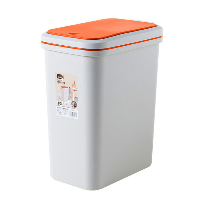 Kitchen trash cans,Bath Trash Can with Soft-Close Foot Pedal - Indoor Trash Can, Bathroom trash cans