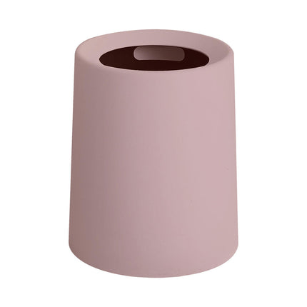 Waste Paper Basket Household Simple Trash Can for Living Room Bedroom Bathroom