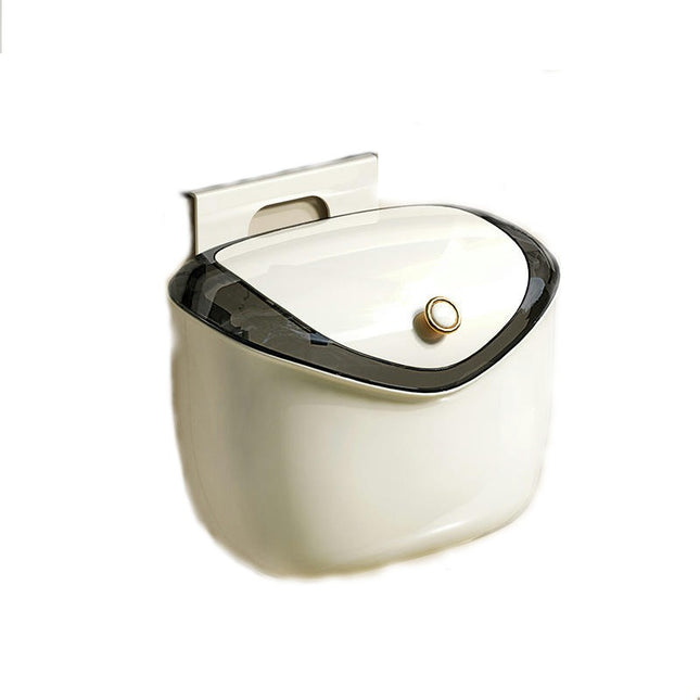 Kitchen Trash Can for Under Sink or Cabinet Door, Hanging Compost Bin Trash Can for Cabinets Bathrooms Offices Camping