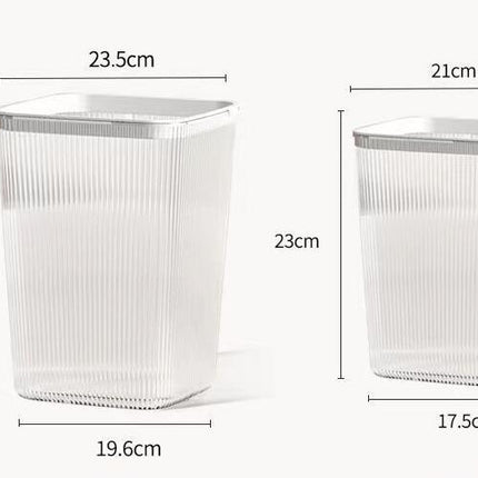 Bathroom Toilet Wastebasket, Creative Waste Paper Basket, Storage Bins for Office, Home and Premium Hotels