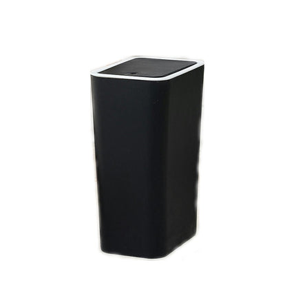 Bathroom Bins, Trash Can 8L Slim Garbage Bin with Pop-Up Lid Waste Basket Garbage Can for Bathroom Kitchen Bedroom Office