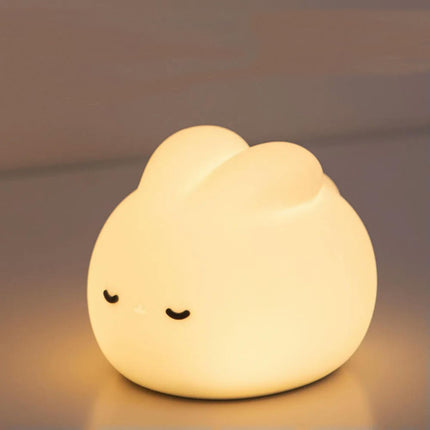 Night Light Bunny Touch Lights Cute Room Decor LED Dimming Atmosphere Rechargeable Baby Bedside Table Lamp for Kid