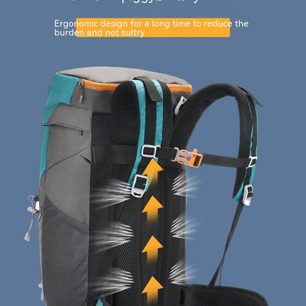 Hiking Backpack Large Capacity Mountaineering Bag Outdoor Lightweight Sports Travel Backpack