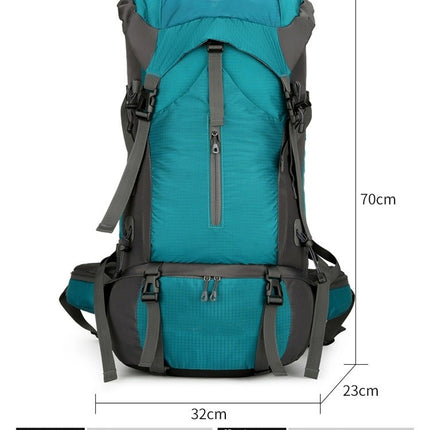 Large Capacity Mountaineering Bag Waterproof Daypack Outdoor Sport Travel Bag Hiking Backpack