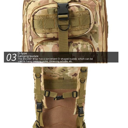 Large Capacity Mountaineering Bag Camouflage Tactical Backpack Men Camping Hiking Backpack