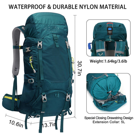 Hiking Backpack Waterproof Camping Hiking Backpack,Outdoor Travel Daypack for Climbing