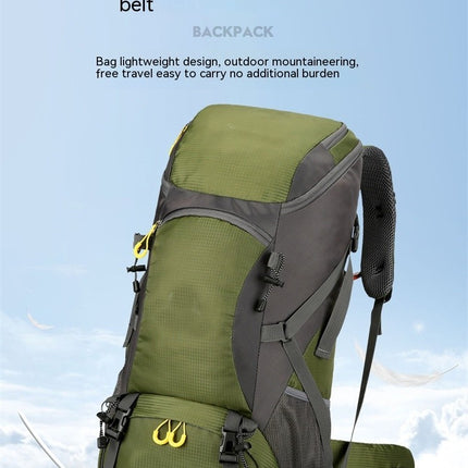 Outdoor Sports Backpack Mountaineering Bag Men's And Women's Hiking Camping Bag Travel Backpack