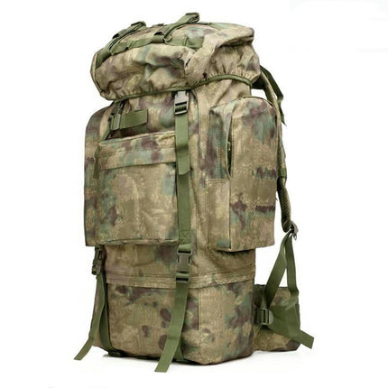 Tactical Camouflage Large Capacity Backpack Outdoor Waterproof Hiking Military Mountaineering Bag