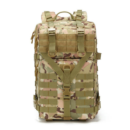 Tactical Camouflage Backpack For Outdoor Mountaineering, Hiking Camping Large Capacity Backpack