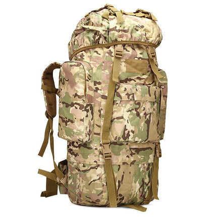 Tactical Camouflage Large Capacity Backpack Outdoor Waterproof Hiking Military Mountaineering Bag