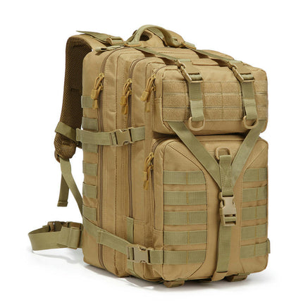 Tactical Camouflage Backpack For Outdoor Mountaineering, Hiking Camping Large Capacity Backpack