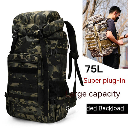 Large Capacity Sports Mountaineering Bag Hiking Camping Tactical Backpack For Men and Women