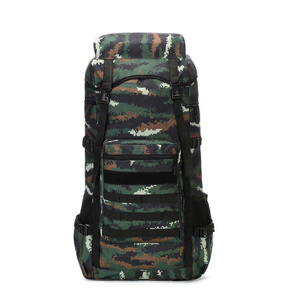 Camouflage Mountaineering Bag Men's Large Capacity Outdoor Travel Backpack Hiking Backpack