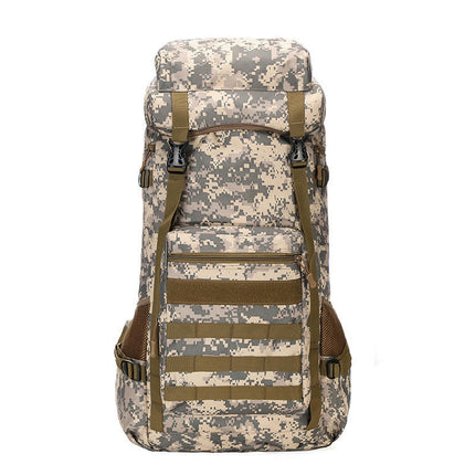 Camouflage Mountaineering Bag Men's Large Capacity Outdoor Travel Backpack Hiking Backpack