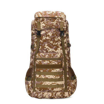 Camouflage Mountaineering Bag Men's Large Capacity Outdoor Travel Backpack Hiking Backpack