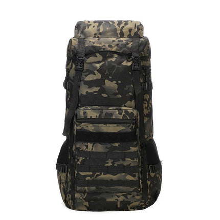 Camouflage Mountaineering Bag Men's Large Capacity Outdoor Travel Backpack Hiking Backpack