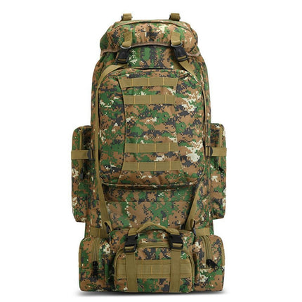 Waterproof Military Tactical Backpack for Camping Hiking Mountaineering Large Capacity Daypack