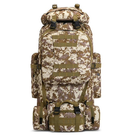 Waterproof Military Tactical Backpack for Camping Hiking Mountaineering Large Capacity Daypack