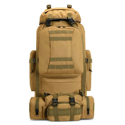 Waterproof Military Tactical Backpack for Camping Hiking Mountaineering Large Capacity Daypack