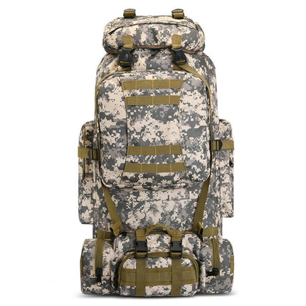 Waterproof Military Tactical Backpack for Camping Hiking Mountaineering Large Capacity Daypack