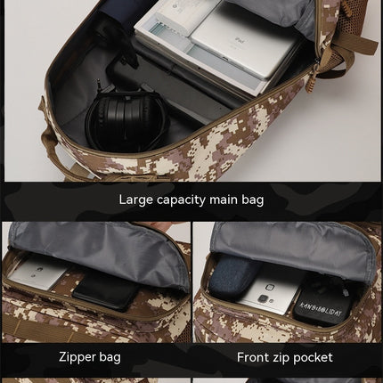 Camouflage Backpack For Men Military Backpack Tactical Backpack Hiking Mountaineering Backpack