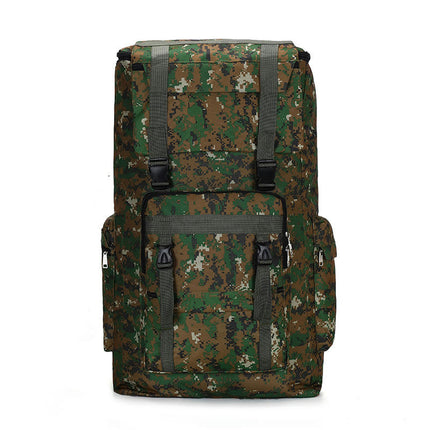 Outdoor Backpack,Large Capacity Waterproof Camouflage Mountaineering Bag, Travel Hiking Backpack