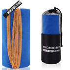 Treasure Blue (Orange Edge) - Cylinder Mesh Bag