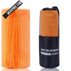 Orange - Cylinder Mesh Bag