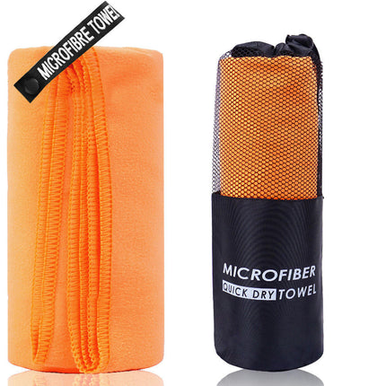 Microfiber Travel Sports Towel-Quick Dry Towel, Soft Lightweight Microfiber Camping Towel Absorbent  1