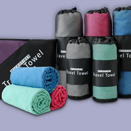 Microfiber Camping Towel, Fast Drying Super Absorbent Travel Towel, Soft and Lightweight Sports Towel