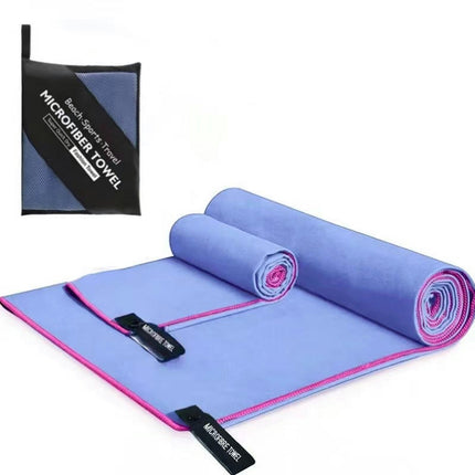 Microfiber Travel Towel Fast-drying, lightweight, super-absorbent Sports Towel for Gym Hiking Pool Bath Yoga 1