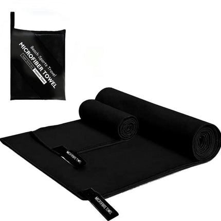 Microfiber Travel Towel Fast-drying, lightweight, super-absorbent Sports Towel for Gym Hiking Pool Bath Yoga 1