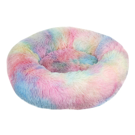 Cat Bed, Fluffy Cat Beds for Indoor Cats, Donut Kitten Beds for Indoor Cats, Donut Small Cat Beds